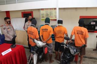 Empat Kawanan Remaja Putus Sekolah di Batam Curanmor di 7 TKP
