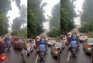 Kemacetan Tiban Diprediksi Hingga Akhir Tahun, Tunggu Proyek Pelebaran Jalan Rampung