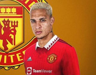 Winger Asal Brasil, Antony Jadi Pemain Termahal Kedua di MU