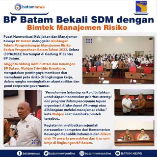 INFOGRAFIS: Bimtek Manajemen Risiko BP Batam