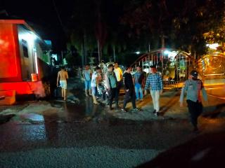 Posyandu di Karimun Kebakaran Nyaris Sambar Rumah Warga Sekitar