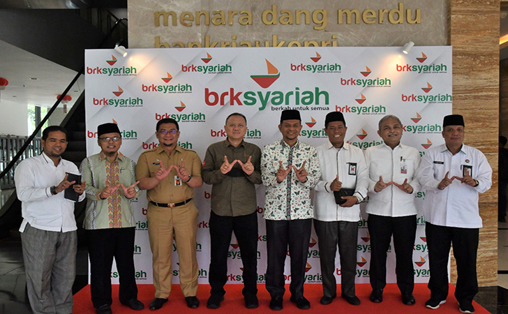 Potensi Wakaf Tinggi, BWI Riau Lanjutkan Kerjasama dengan BRK Syariah