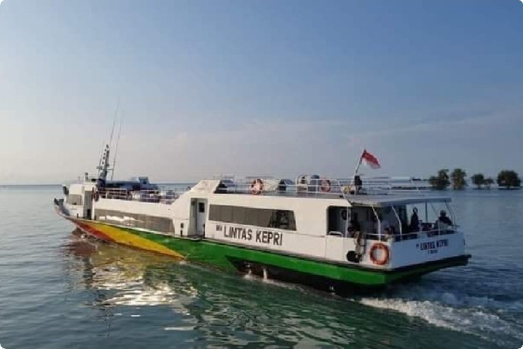 MV Lintas Kepri Rute Tanjungpinang-Lingga Masih Berlakukan Tarif Normal Pasca Kenaikan BBM