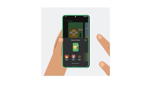 Google Kenalkan Fitur Baru Berbagi Otomatis, Namanya Nearby Share