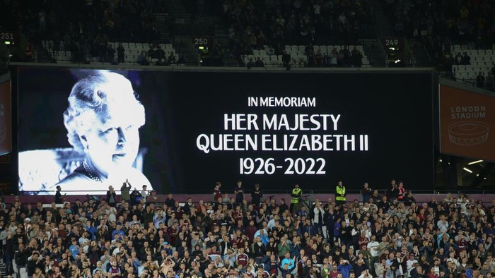 Ratu Elizabeth II Meninggal, 99% Liga Inggris Bakal Ditunda Pekan Ini
