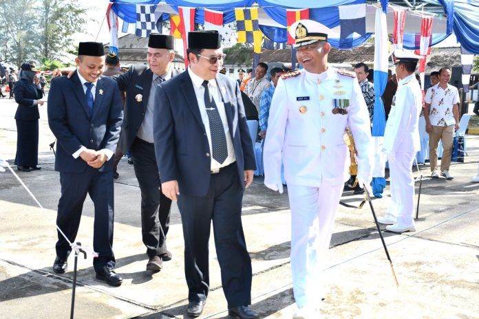 Ketua DPRD Natuna Hadiri HUT ke-77 TNI AL