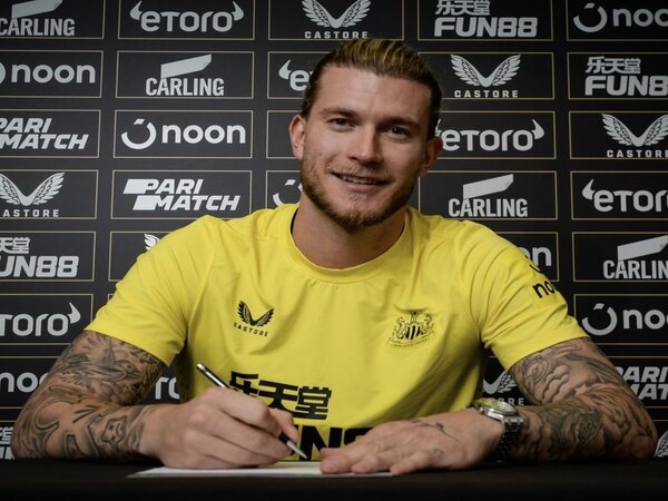 Sah, Loris Karius Teken Kontrak Jangka Pendek dengan Newcastle United