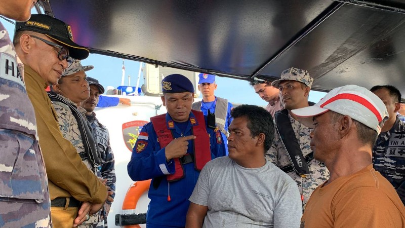 Dua Nelayan Karimun Terdampar di Malaysia Dipulangkan, Polairud Jemput di Perbatasan
