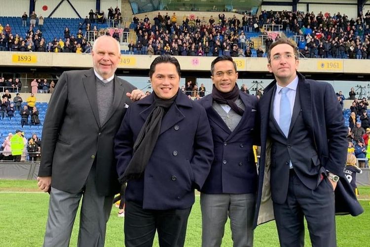 Erick Thohir dan Anindya Bakrie Resmi Jadi Pemegang Saham Mayoritas Klub Liga Inggris Oxford United