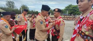 Wakil Ketua I DPRD Natuna Hadiri Upacara HUT ke-61 Pramuka