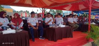 Pimpinan DPRD Natuna Hadiri Pembukaan Turnamen Sepak bola dan Bola Voli Bupati Cup 2022