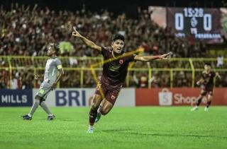 PSM Makassar Vs Persebaya 3-0, Putra Lingga Ramadhan Sananta Cetak Gol