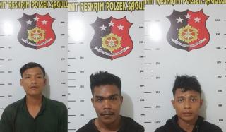 Trio Begal di Batam Lukai dan Rampas Harta Korbannya, Ini Tampang Mereka 