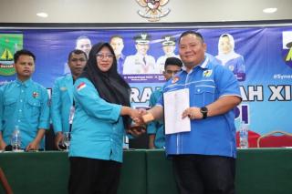 Terpilih Aklamasi, Alin Pimpin KNPI Batam Periode 2022-2025