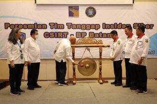 BP Batam Bentuk Tim Tanggap Insiden Siber CSIRT-BP Batam