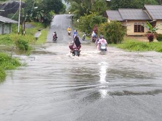 Ruas jalan di Ranai Natuna Kerap Banjir saat Hujan Deras, Ini Kata Dinas Perkim