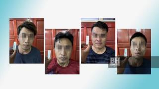 Polisi Malaysia Ringkus 4 Pria Indonesia Pelaku Pecah Kaca, Namanya Geng Batam
