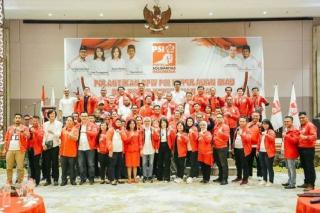 Pemilu 2024, PSI Targetkan 1 Fraksi di Tingkat Provinsi dan Kabupaten/Kota se-Kepri