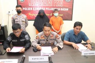 Polsek KKP Gagalkan Penyelundupan PMI Lewat Pelabuhan Batam Centre, Dua Pelaku Ditahan