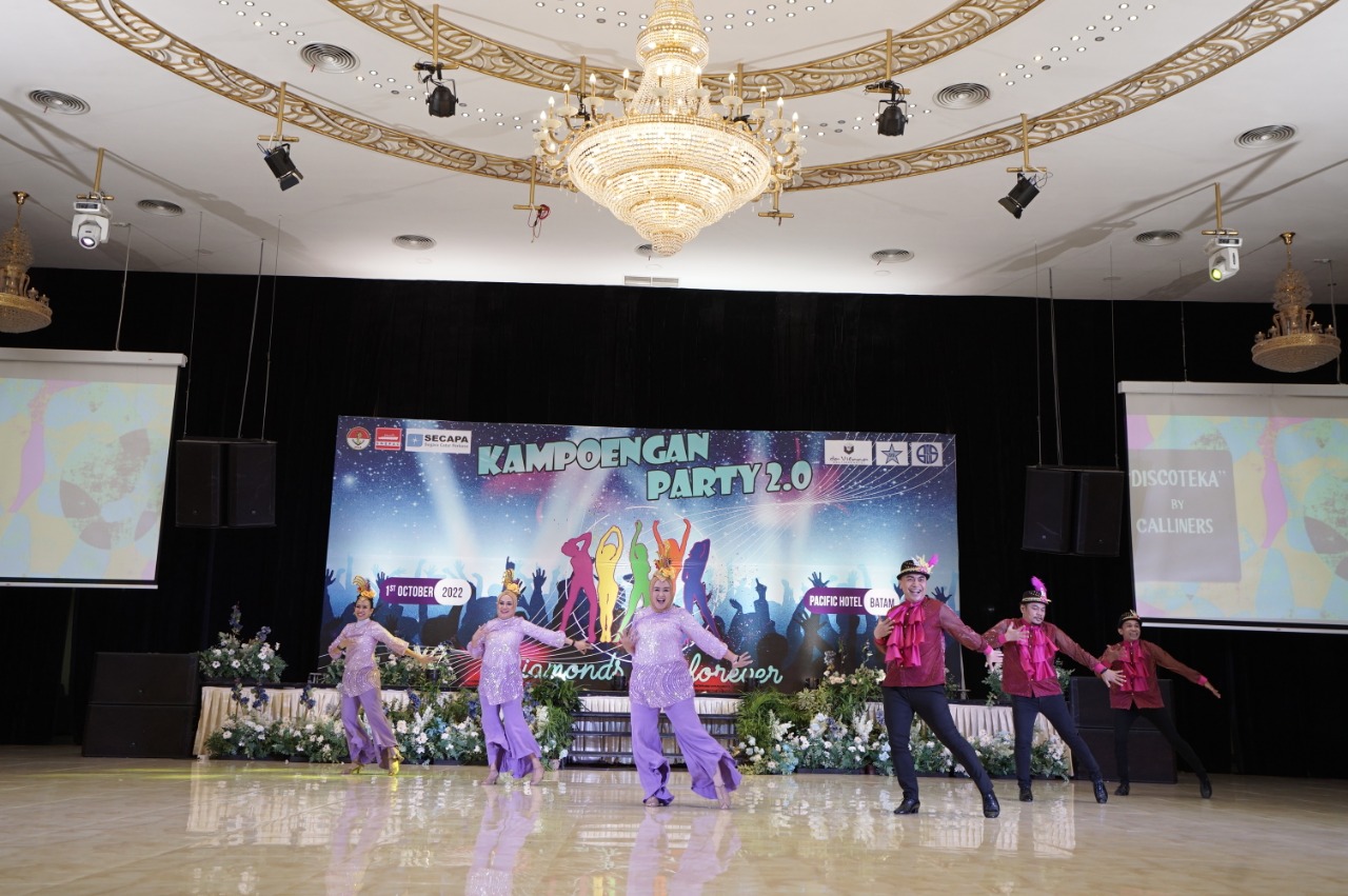 Kampoengan Party 2.0 Gelorakan Gaya Hidup Sehat Lewat Gerakan Line Dance