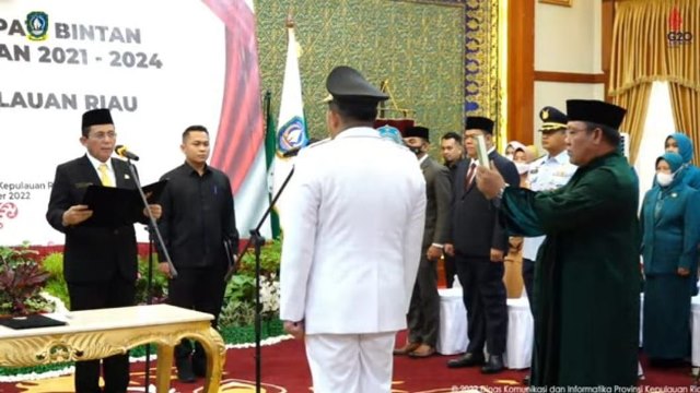 Sah, Roby Kurniawan Jadi Bupati Bintan Definitif 2021-2024