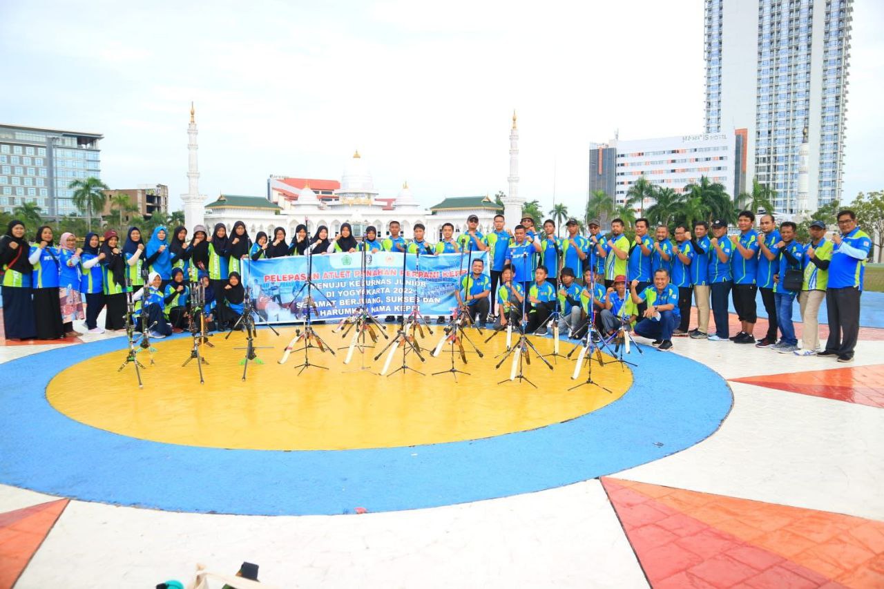 Tanpa Bantuan Pemerintah, 58 Atlet Perpani Kepri Berangkat Mandiri ke Kejurnas Junior di Yogyakarta