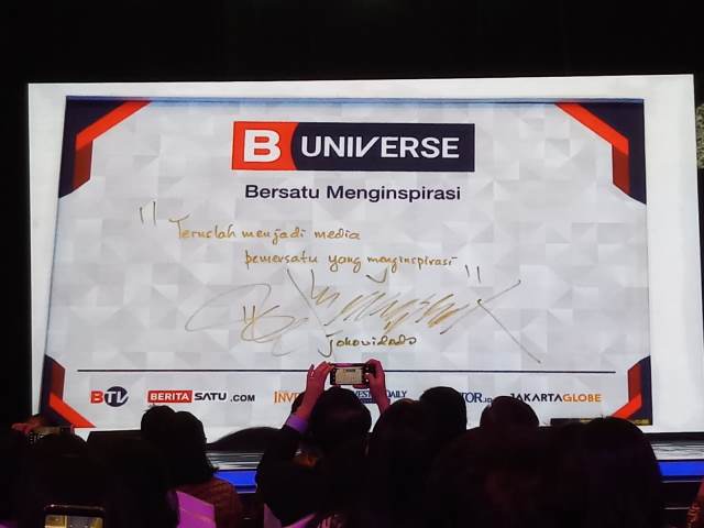 Jokowi Berharap B-Universe Jadi Media Pemersatu yang Menginspirasi