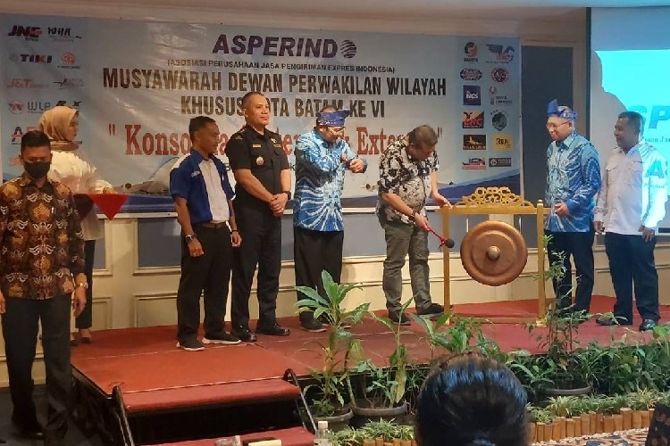 Muswil Asperindo Batam, Zainul Bahri Harapkan Industri Pengiriman Bangkit Lagi Pasca Pandemi