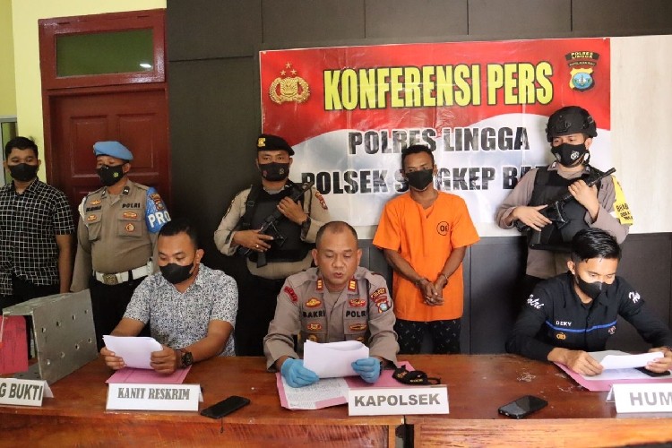 Dapat Rp 470 Ribu dari Jual Besi Baja Curian, Seorang Pria di Lingga Terancam 7 Tahun Penjara