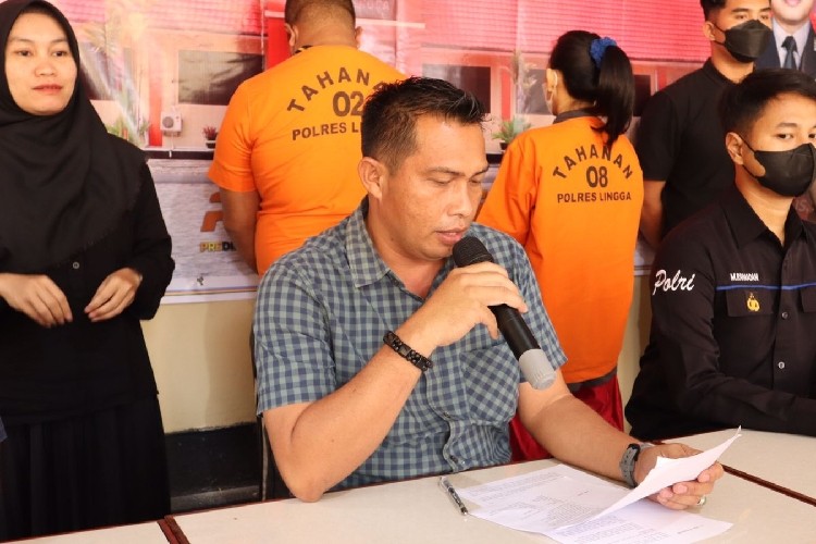 Polres Lingga Ungkap Upaya Perdagangan Orang ke Malaysia, Dua Pelaku Ditangkap