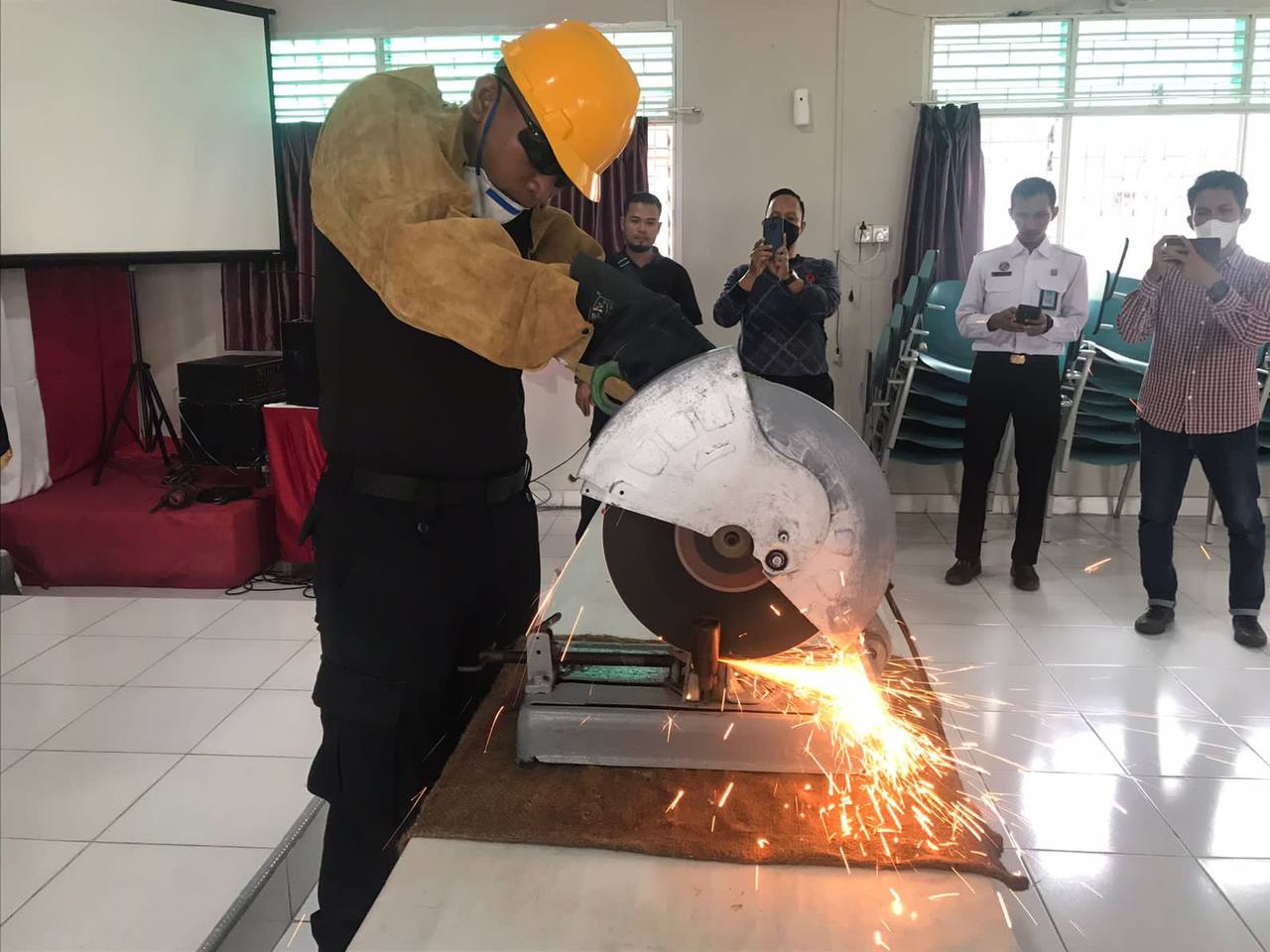 Empat Pistol Milik Rutan Karimun Sudah Karatan Akhirnya Dimusnahkan