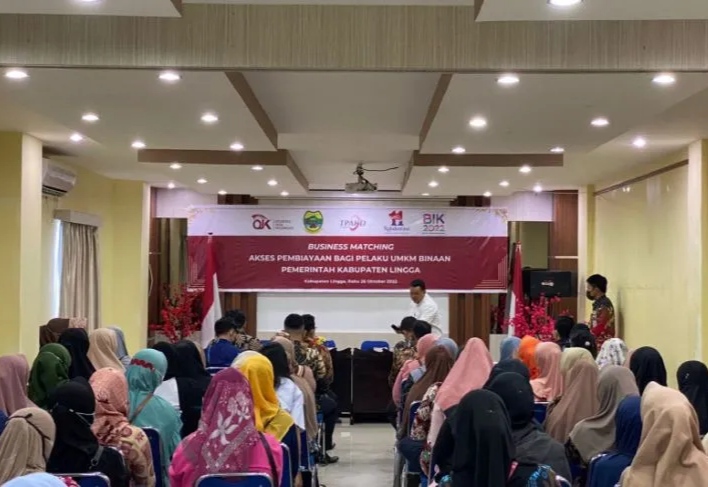 OJK Kepri Gandeng BRK Syariah Kenalkan Alternatif Pembiayaan UMKM di Lingga
