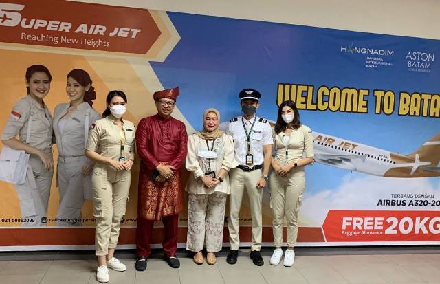 Super Air Jet Buka Rute Penerbangan Langsung dari Batam ke Jogja, Semarang dan Lombok, Ini Jadwalnya