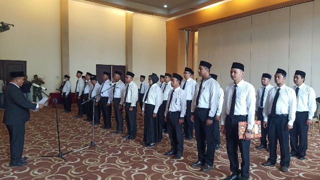 30 Anggota Panwascam Bintan Dilantik, Bawaslu: Jangan Terlibat Politik Praktis