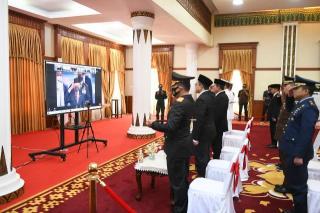 Jokowi Pimpin Upacara Hari Kesaktian Pancasila, Gubernur Ansar Ikut secara Virtual
