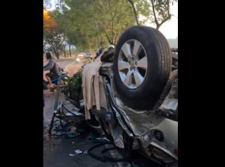 Polisi Ungkap Penyebab Kecelakaan Tunggal Subaru Outback di Mukakuning Batam