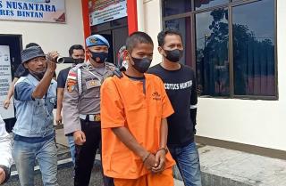 Kurir Ganja Asal Aceh Ditangkap Polres Bintan, Barang Bukti 17,3 Kg