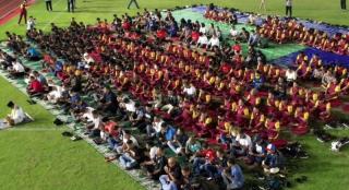 Polda Kepri Gelar Malam Berkabung Tragedi Kanjuruhan, Shalat Ghaib hingga Doa Bersama