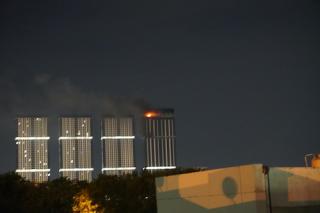 Gedung Apartement Pollux Habibie Batam Kebakaran