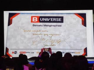 Jokowi Berharap B-Universe Jadi Media Pemersatu yang Menginspirasi