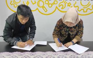 Universitas Putera Batam dan Batamnews Teken MoU di Berbagai Bidang, Rektor UPB Sambut Positif
