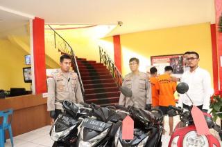 Dua ABG Curi Motor di Ruko Grand Niaga Mas, Motor Curian Dijual Rp 1 Juta