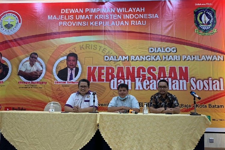 Hari Pahlawan: MUKI Kepri Gelar Dialog Kebangsaan Undang Uba dan Yudi Latief