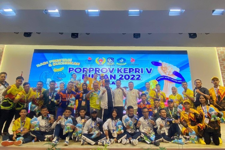 Perdana Dipertandingkan di Porprov Kepri 2022, Cabor Gulat Orbitkan Pegulat Andal