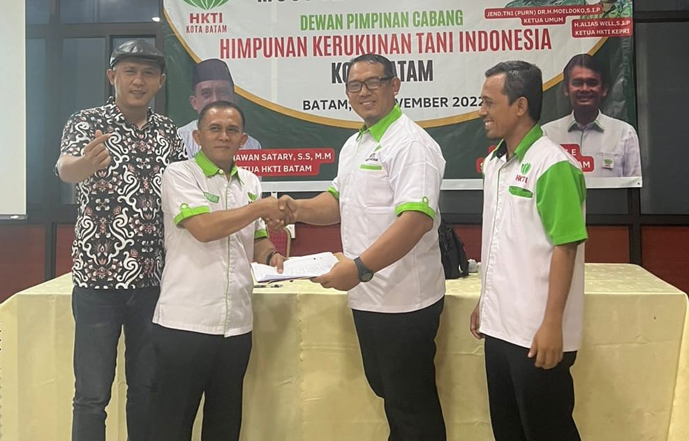Gunawan Satary Terpilih Kembali Sebagai Ketua HKTI Batam
