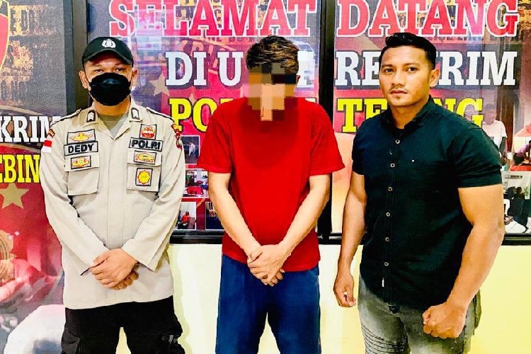 Beraksi di Jalan Sei Bati, Seorang Jambret Keok di Tangan Polsek Tebing Karimun