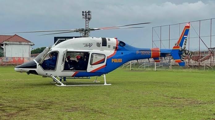 Helikopter Polisi Hilang Kontak di Bangka Belitung