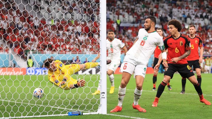 Maroko Tumbangkan Belgia karena Tahu Kelemahan Courtois