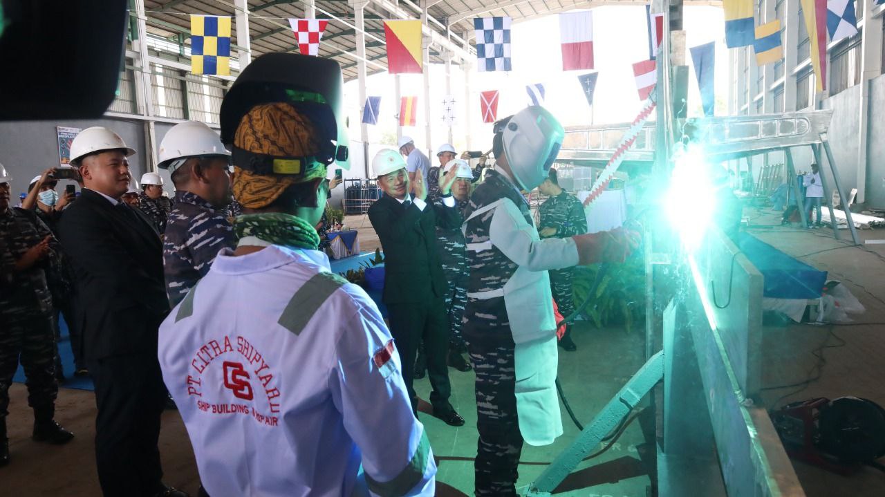PT Citra Shipyard Batam Dipercaya Garap Projek Kapal Perang TNIÂ 