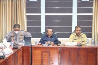 DPRD Apresiasi Polres Karimun Dalam Mengamankan Unjuk Rasa